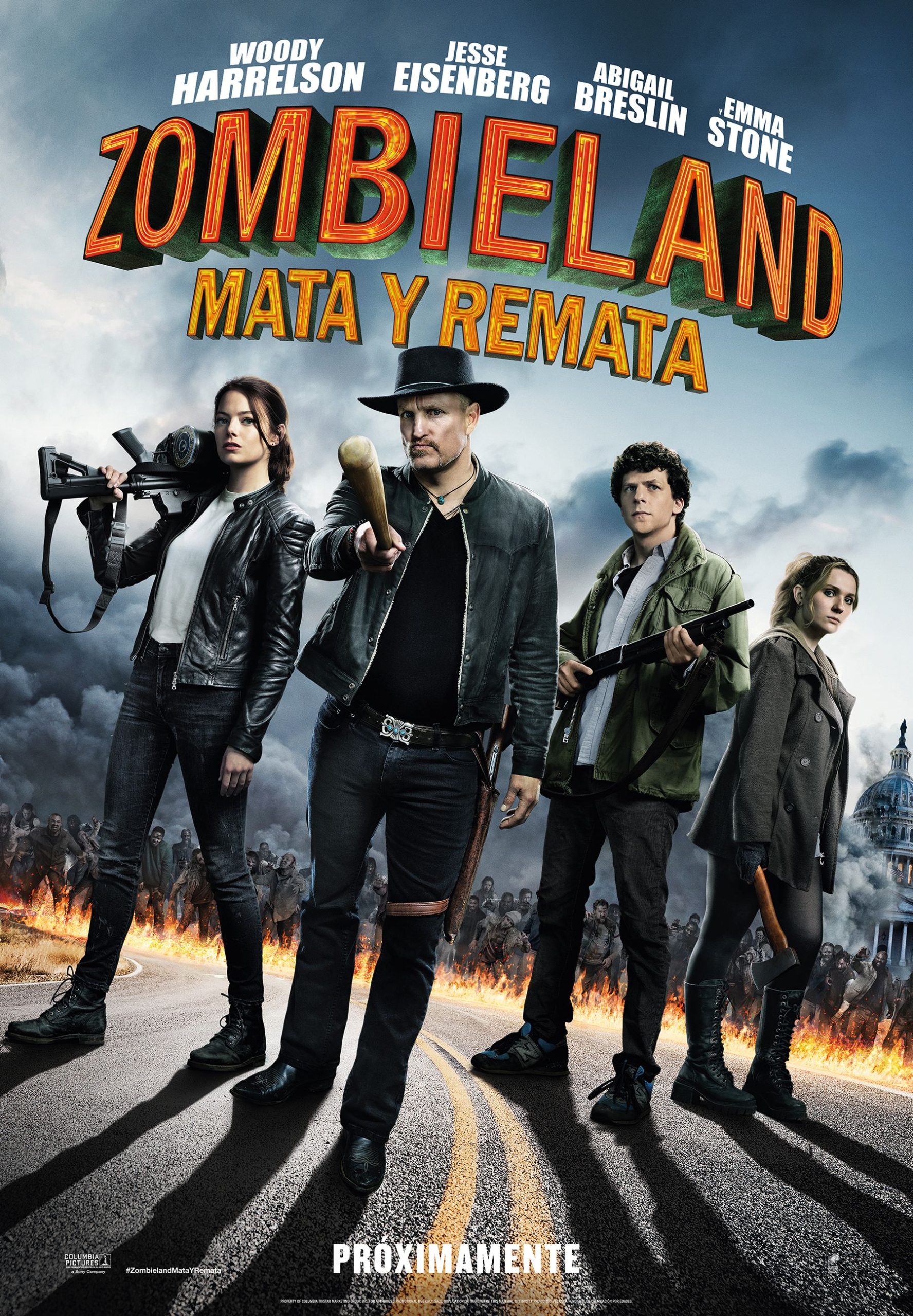 Zombieland Mata y remata - 2019
